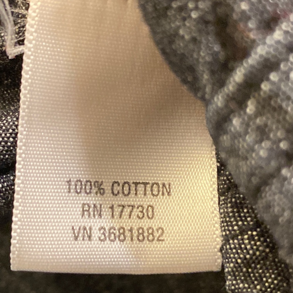 William Rast Snap Button Down Black Denim Shirt. - image 8